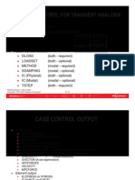 Solution Control For Transient Analysis: Method Structured Solution Sequences Direct 109 Modal 112