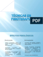 3. Tecnicas en Fisioterapia