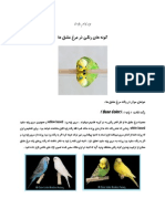 Budgerigar Mutations PDF