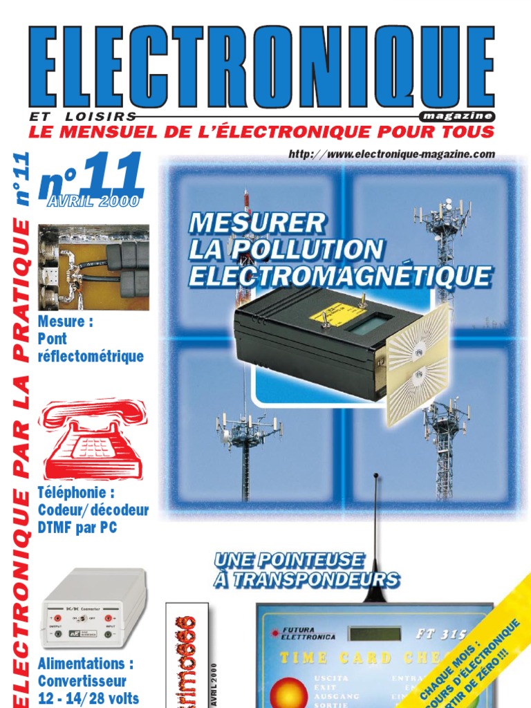 Comment Faire Schema Synoptique Téléphone Pour Maitre D Ouevre Electronique Et Loisirs N011 | PDF
