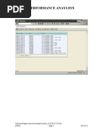 Performance Analysis