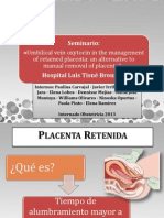 PPT Retención de placenta