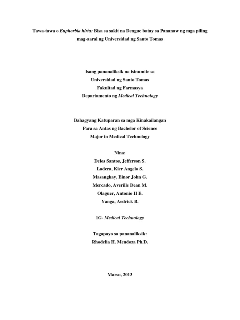 Research Paper For Filipino 2