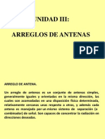 Presentación1 ARREGLOS DE ANTENAS