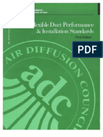 Flexible Duct Performance, Installation Standards (HVAC) - ADC (1996) WW PDF