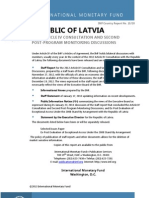 Internanational Monerary Fund Latvia
