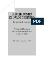 Depto. de Estado de Los E. U. A. - La Lucha Contra El Lavado