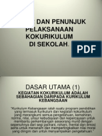 Dasar Pelaksanaan Kokurikulum 23 Feb