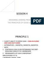 Session 4: Designing Lending Products: The Principles of Good Lending