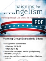 Campaigning for Evangelism