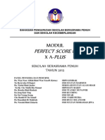 Perfect Score Chemistry SBP 2012 - Module