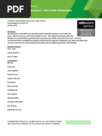 VCP5 DCV Exam Blueprint v2 8