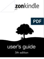 Kindle Users Guide 5th Edition