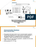 Communication Systems 13: Chair of Communication Systems Department of Applied Sciences University of Freiburg 2008