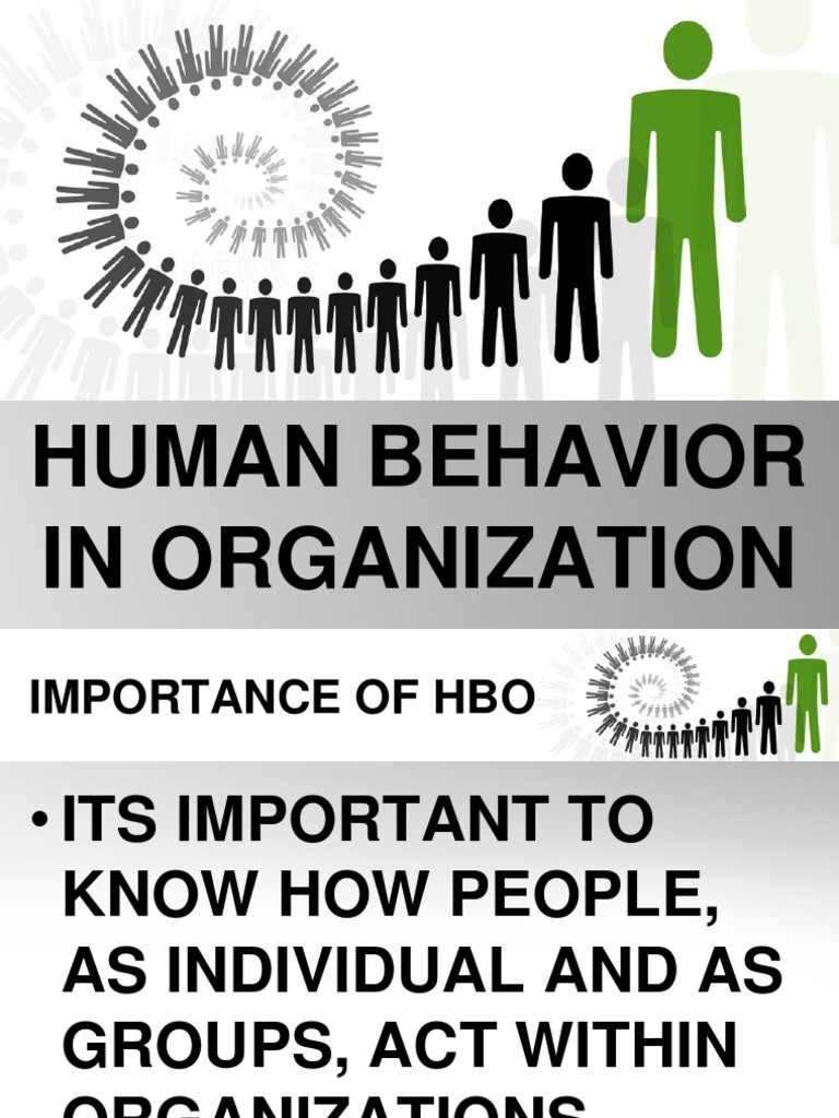 Human Behavior in Organization | PDF | Self-Improvement