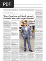 03 agosto Román Rodríguez analiza la situación de Gran Canaria