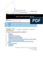 Como Escribir Un Articulo Cientifico