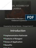 Implementation of Bungeni 2- Zambian Experience[4]