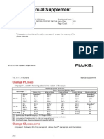 Fluke 179 Supplement Users Manual