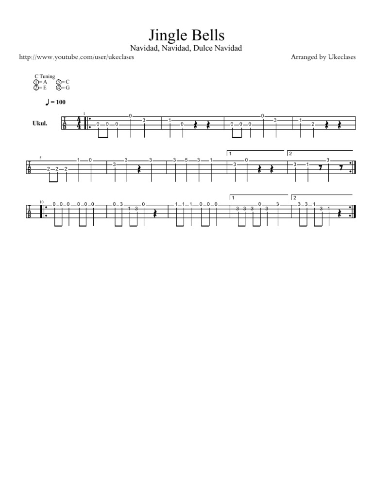 Jingle Bells PDF | PDF, image size:768x1024