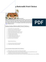 Download Koleksi Resep Buttermilk Fried Chicken by Fauzi Sikumbang SN158034516 doc pdf