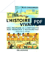 Histoire Certificat D'etudes L'Histoire Vivante L'Antiquité À Nos Jours Chaulanges