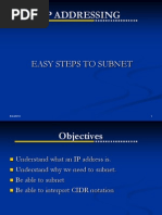 Subnetting Basics