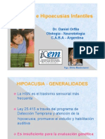 Genetica e Hipoacusias Infantiles