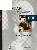 Stavrakavis, Yannis - Lacan y lo político