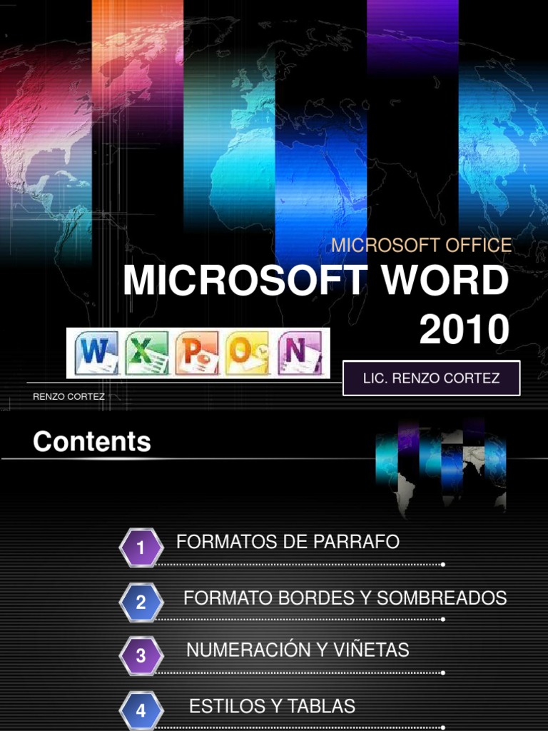 Microsoft Word 2010 Parte Ii