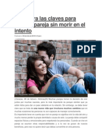 Clave Para Vivir Junto en Pareja