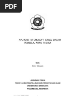 Download Aplikasi MsExcel Dalam Pembelajaran FISIKApdf by Fiber Monado SN15809843 doc pdf