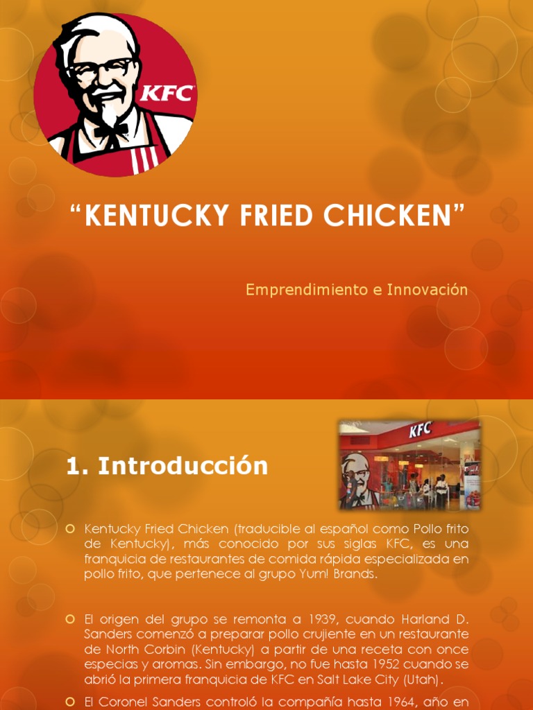 Kentucky Fried Chicken | PDF | Comida y bebida | Alimentos