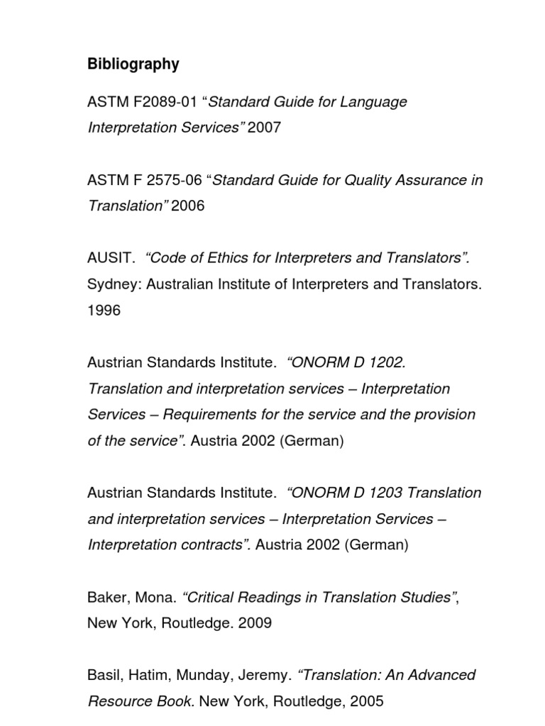 References for Translation Studies | PDF | Translations ...