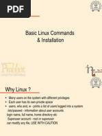 Basic Linux Commands and Installation