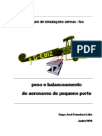 Calculo CG Aeronave Peq Porte