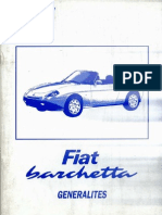 Fiat Barchetta Generalites