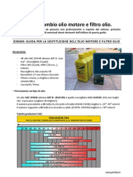 Guida Sostituzione Olio Motore