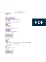 All All 'Enter The Length of Message Sequence:' 'Enter The Sampling Frequency:'