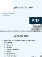 Repaso para Examen Final Pelicula El Nino en La Pijama de Rayas