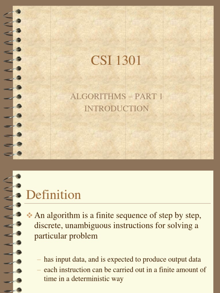 Algorithms | PDF