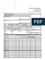 Form Biodata HRD PT BWP PDF