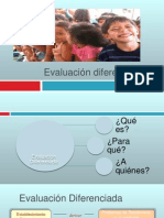 Evaluación Diferenciada