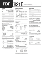 Specs CASE 821E Series