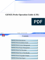 GENEX Probe Operation Guide (LTE）