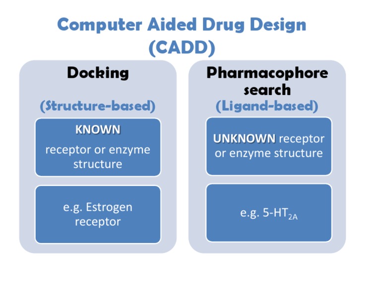 Computer Aided Drug Design (CADD) : Docking Pharmacophore Search | PDF