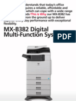 Midshire Business Systems - Sharp MX-B382 - Multifunction Mono Printer Brochure