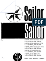 Sailor R103, R104, R105, R106 (Manual)