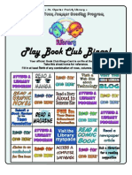 Book Bingo Handouts