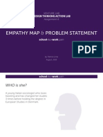 Empathy Map and Problem Statement